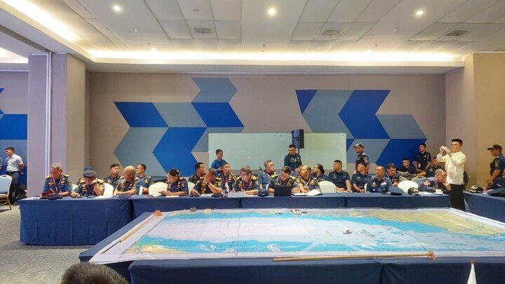 Penyambutan Kapal Patroli Indonesia dan Jepang di Pelabuhan Bredco&nbsp;Filipina