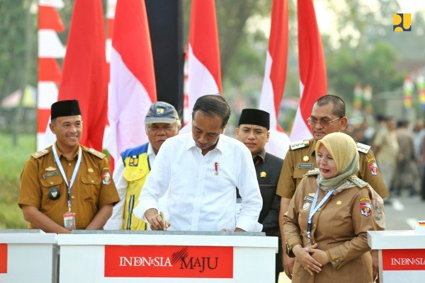 Peresmian 16 Ruas Inpres Jalan Daerah Sepanjang 102,5 Km di&nbsp;Lampung